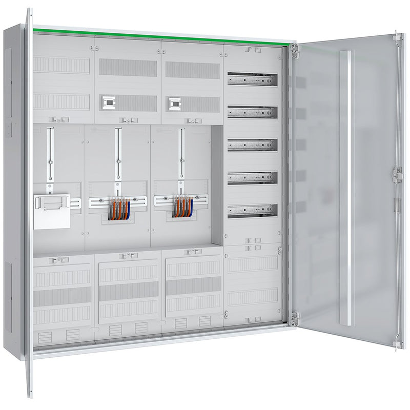 ABN - Zähler-Komplettschrank Zählerschrank ABNRS407Z0022 3Pkt 2Z