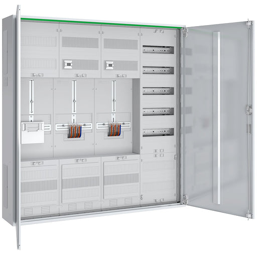 ABN - Zähler-Komplettschrank Zählerschrank ABNRS407Z0022 3Pkt 2Z