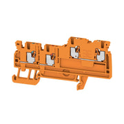 Weidmüller - Initiator/Aktor-Reihenklemme Klemme AIO21 1.5 SI OR PUSH IN, 1.5 mm² − 100 Stück