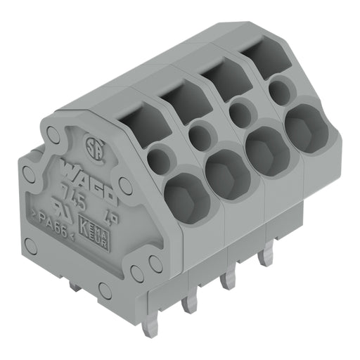 WAGO - Leiterplattenklemme 745-3106 4mm² − 96 Stück