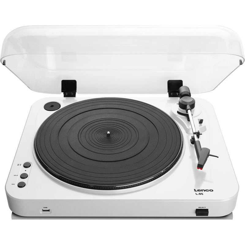 LENCO - Schallplattenspieler Plattenspieler L-85 WHITE