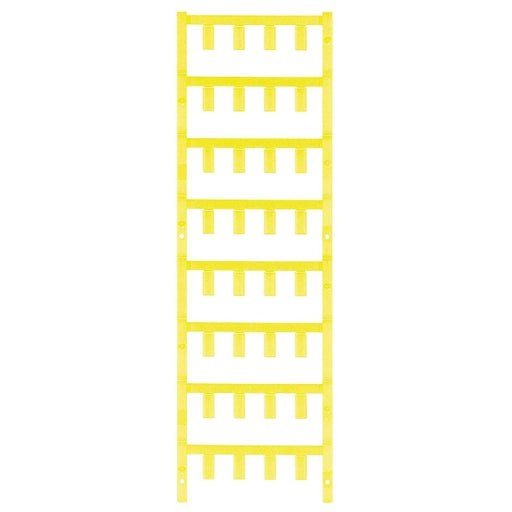 Weidmüller - Kabelmarkierungssystem Leitermarkierer SF 4/12NEUTRAL GE V2 12x5,7mm,gelb − 128 Stück