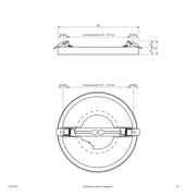 EVN Lichttechnik - Decken-/Wandleuchte LED-Panel LPRV170125 3000/4000/6000K