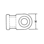 HellermannTyton - Befestigungssockel und -element für Kabelbinder Befestigungssockel MB1-N66-NA-C1 − 100 Stück