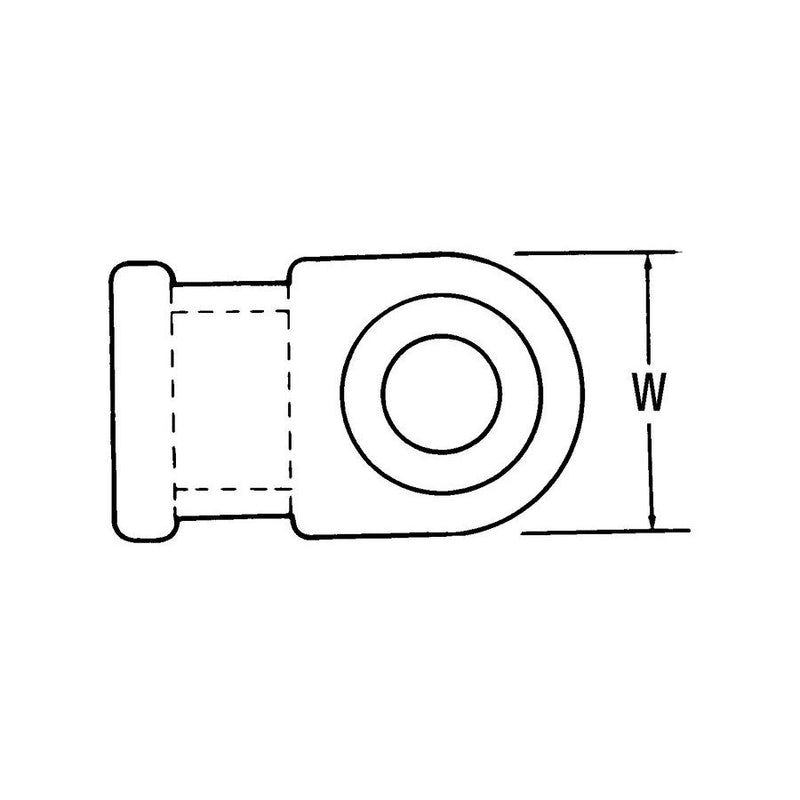 HellermannTyton - Befestigungssockel und -element für Kabelbinder Befestigungssockel MB1-N66-NA-C1 − 100 Stück