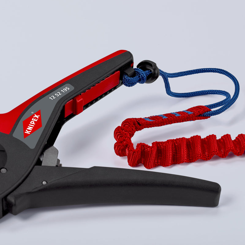 Knipex - Abisolier-/Abmantelwerkzeug AutomatischeAbisolierzange 12 52 195 − 1 Stück