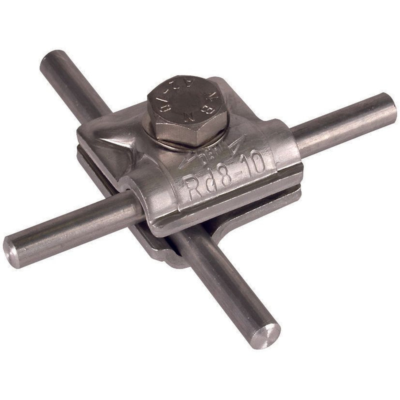 DEHN - Verbinder für Blitzschutz MV-Klemme MVK8.10SKM10X30FSCAL Al f. Rd 8-10mm