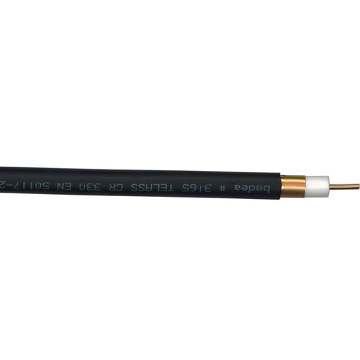 bda connectivity - Koaxialkabel BK-Kabel Telass CR 170-PE sw