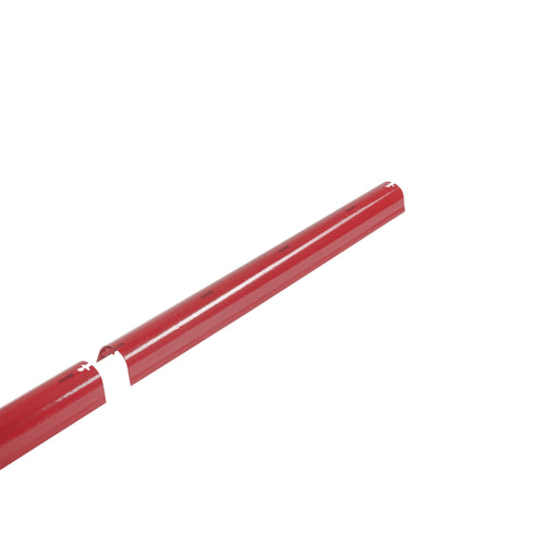 Fränkische - Kabelschutzabdeckhaube Kabelabdeck-Rundhaube FRH 80/1000 rt m.E. mit Einhängung − 1 Meter by Fränkische
