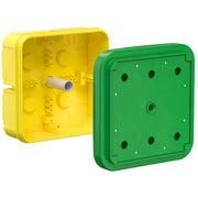 Kaiser - Dose, Gehäuse für Montage in der Wand/Decke Abzweigkasten 1296-02 180x180mm