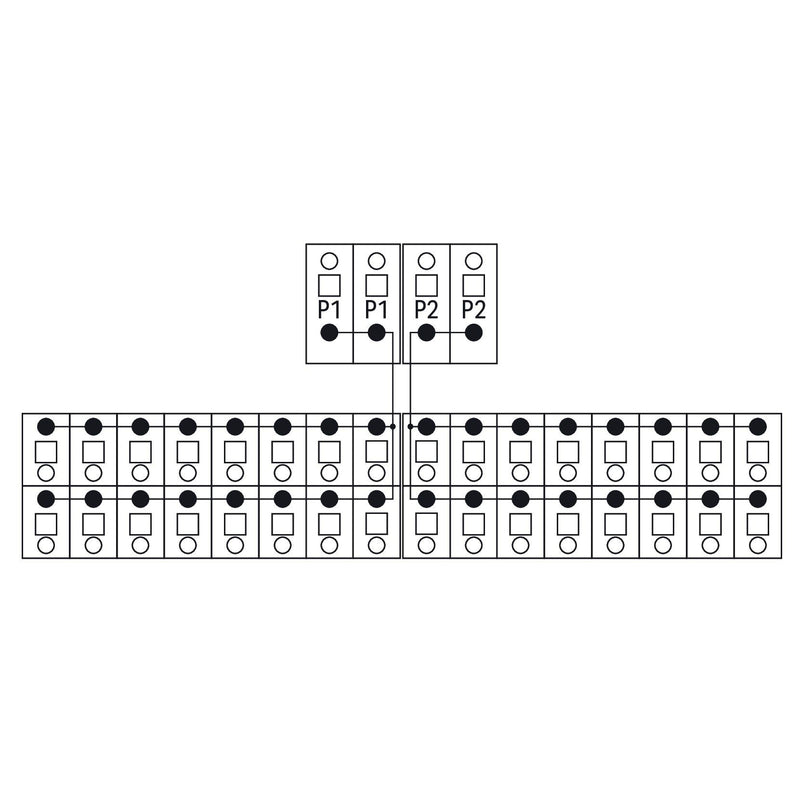 WAGO GmbH & Co. KG - Übergabemodul Potentialverteilermodul 830-800/000-307