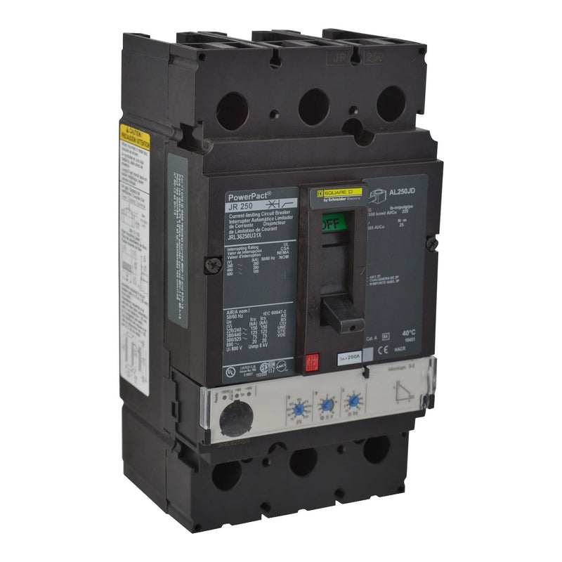 Schneider Electric - Leistungsschalter für Trafo-, Generator- und Anlagenschutz Leistungsschalter JRL36250CU31X − 1 Stück