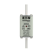 Eaton - Messersicherung Sicherungseinsatz Nieders. NH FUSE 20#200NHG1B 200A AC 500V 120kA − 3 Stück