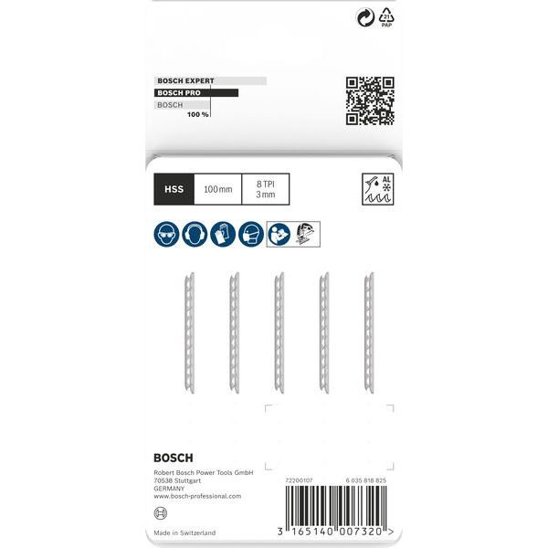Bosch - Stichsägeblatt PRO Alu curve T227D 2608631030 Stichsägeblatt 100 − 10 Packung