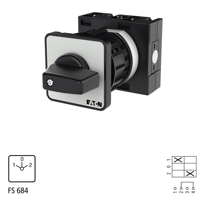 Eaton - Lastschalter Umschalter T3 32A T3-1-8210/EZ Zentraleinbau