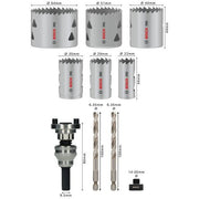 Bosch - Lochsäge PRO Multi Material 2608901550VE(10) Lochsäge Q-Lock