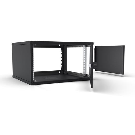Enoc - Netzwerkgehäuse 19" Basic Wandschrank W3 6-5-P-S 6HE, 500mm Tief, sw
