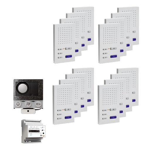 TCS Tür Control - Türsprech-Set audio:pack Einbau PAIF160/004 für 16 Wohneinheit − 1 Stück
