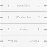 Gira - Bussystem-Tastwippe Wippenset 4-fach 5034927 Tastsens.4 TS4 rws