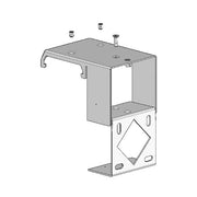 LTS Licht&Leuchten - Mechanisches Zubehör/Ersatzteile für Leuchten Wandhalter LK-Z 060.114 sw