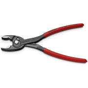 Knipex - Wasserpumpenzange Frontgreifzange 82 01 200 schwarz atramentiert
