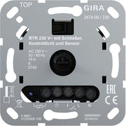 Gira - Raumthermostat Raumtemperaturregler 247400 230V Schließer