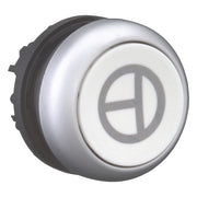 Eaton - Frontelement für Drucktaster Drucktaste RMQ-Titan M22-D-W-X11 flach tastend weiß − 10 Stück