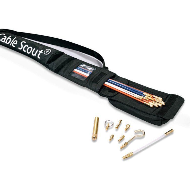 HellermannTyton - Kabeleinziehsystem Cable Scout Luxus Set CS-SD 2x4/6x5/2x6x1000mm