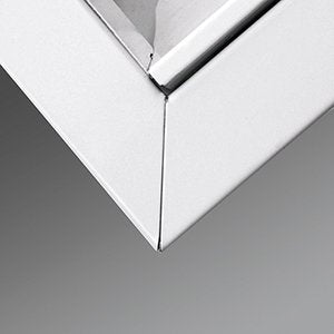 Regiolux - Decken-/Wandleuchte LED-Decken-Einbauleuchte UEX625/3000lm840ETvw Alu-Parabolraster