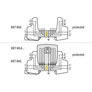 DEHN - Basiselement für Überspannungsableiter Basisteil BXT BAS f.Blitzductor XT