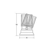 Brumberg Leuchten - Downlight/Strahler/Flutlicht LED-Einbauleuchte 12633073 1900-3000K weiß