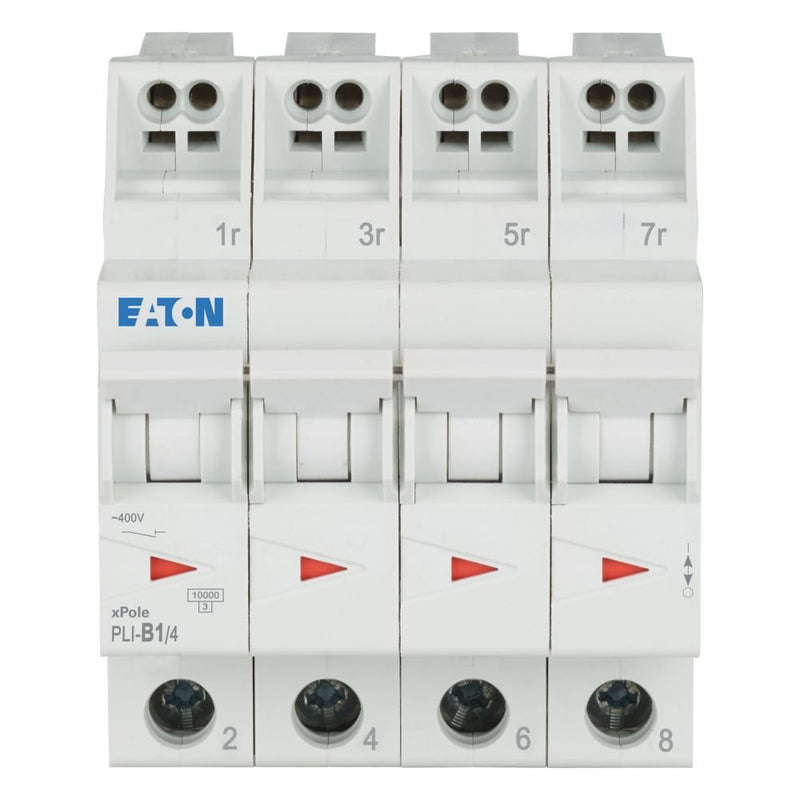 Eaton - Leitungsschutzschalter Leitungsschutzschalter PLI-B1/4 1 A, 4p,Steckkl. B