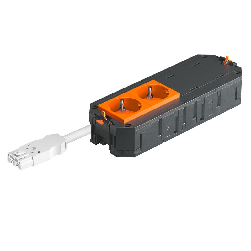 OBO Bettermann - Gerätebecher/Geräteträger für Unterflursystem Universalträger connect UTC4 W OR2 208x76x45