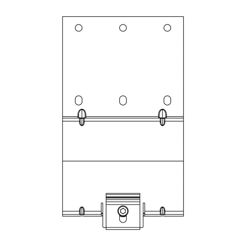 K2 - Photovoltaik-Dach-/Fassadenbefestigung Dachhaken Roof hooks 2003175 K2 CrossHook 2 Set
