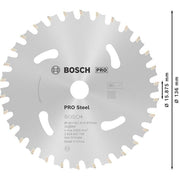 Bosch - Kreissägeblatt PRO Steel cordless 2608837745 Kreissägeblatt 136 x