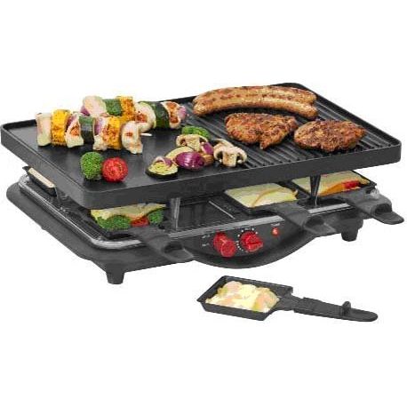 Steba - Raclette RC 28 sw/chr 1400W,8Pfännchen