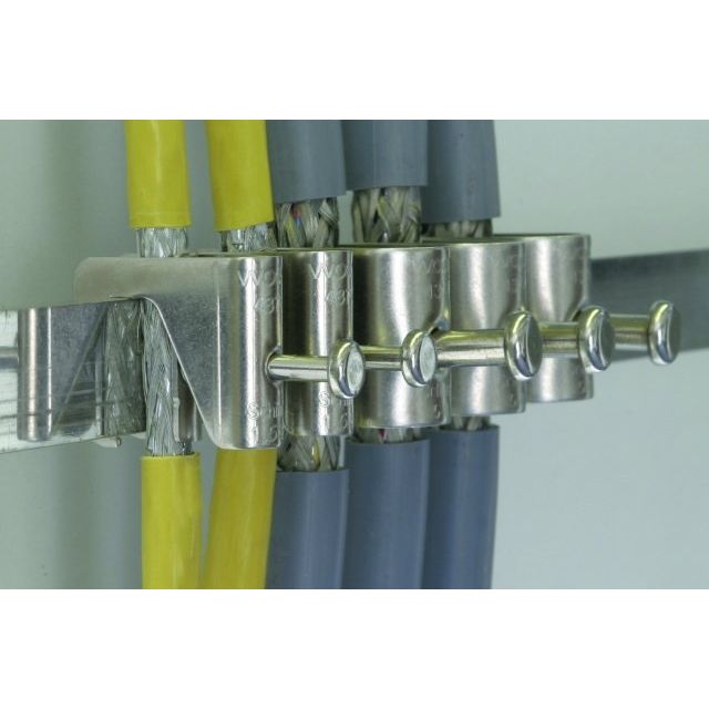 DEHN - Schirmanschlussklemme S-Anschlussklemme SAK 11 SN MS D5,0-11mm MS-vern. − 10 Stück