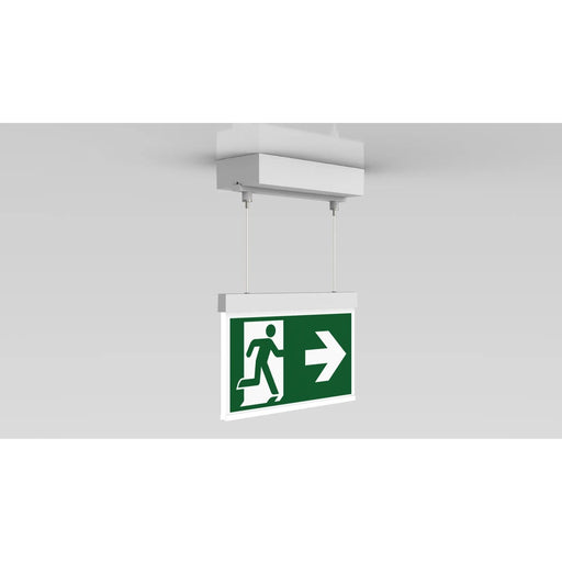RP-Technik - Sicherheitsleuchte Rettungszeichenleuchte AXDC403WL 3h, Wireless, ws
