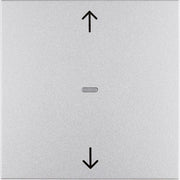 Berker - Bussystem-Tastwippe KNX-Funk Jalousie-Taste 85245283 alu matt