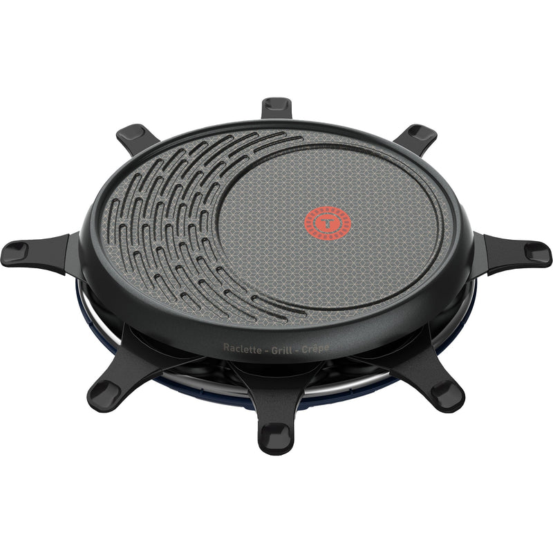 Tefal - Raclette Raclette-Grill +Crepe RE 3104 sw/bl 3in1 − 2 Stück