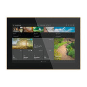 Busch-Jaeger - Bussystem-Melde-/Bedientableau SmartTouch ST/U10.3.11-825 10 schwarz/Satingold