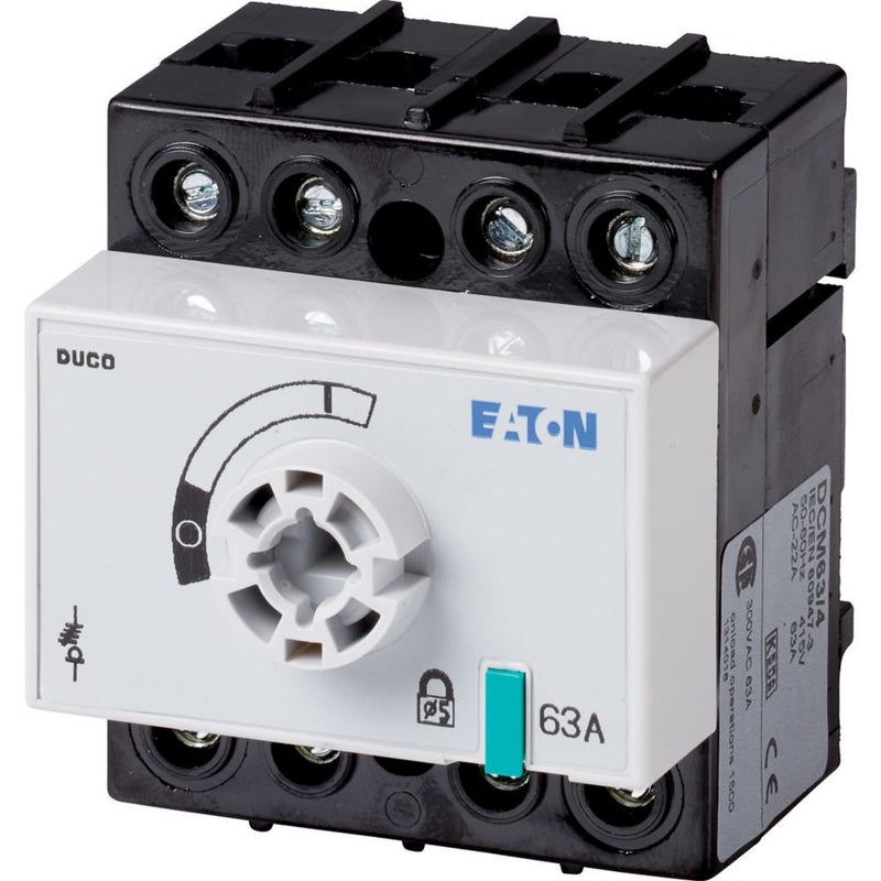 Eaton - Lasttrennschalter 4polig DCM-63/4-SK 63A Vertikalanschl