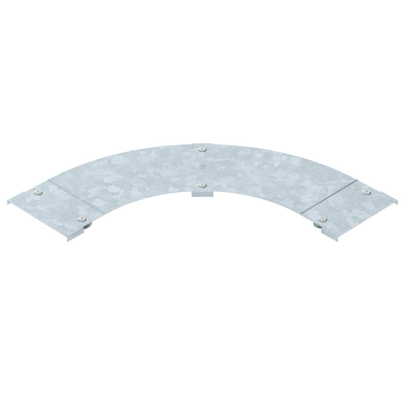 OBO Bettermann - Deckel Bogen für Kabeltragsystem Deckel LBD 90 200 R3 FT für 90-Grad-Bogen