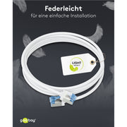 Goobay - Patchkabel Kupfer Patchkabel U/FTP Cat6 74336 Ultraflexibel,slim,w