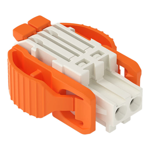 WAGO - Kabelsteckverbinder für Leiterplattensteckverbinder 1-Leiter-Federleiste,Hebel 2734-1102/038-000 PushinCAGECLAMP,lgr − 100 Stück