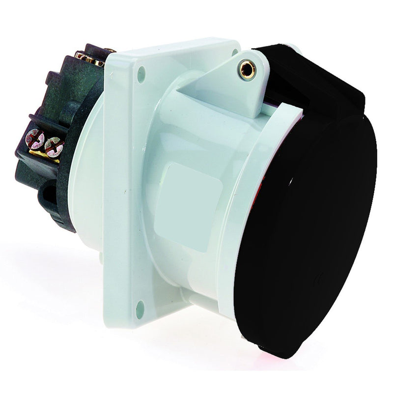 Bals Elektrotech - CEE-Anbausteckdose (IEC 60309) Anbausteckdose geneigt 63A 12195 5p 500V 7h IP44