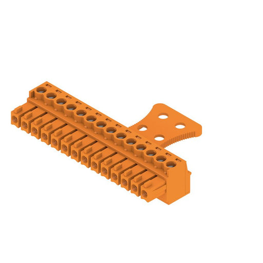 Weidmüller - Kabelsteckverbinder für Leiterplattensteckverbinder Verbinder 3.81mm BCZ 3.81/#1236390000 − 50 Stück