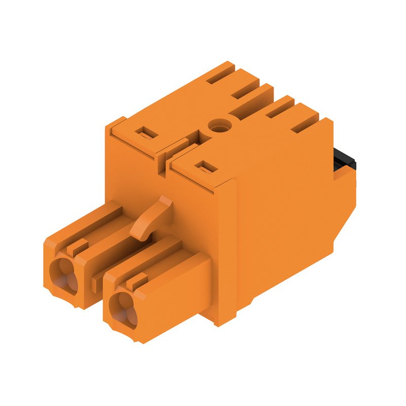 Weidmüller - Kabelsteckverbinder für Leiterplattensteckverbinder Verbinder 7.62mm BLF 7.62H#1043790000 − 120 Stück
