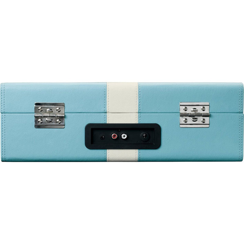 CLASSIC PHONO - Schallplattenspieler Koffer-Plattenspieler TT-110 Blue White Retro,BT