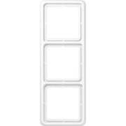 Jung - Abdeckrahmen Rahmen 3-fach aws CD 583 WU WW waage/senkrecht